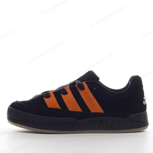 Billiga Adidas Adimatic Jamal Smith ‘Svart Orange Vit’ GX8976