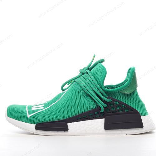 Billiga Adidas NMD R1 Pharrell HU ‘Grön Grön Vit’ BB0620