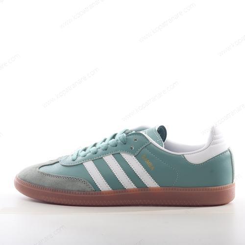 Billiga Adidas Samba OG ‘Silver Grön Vit’ IE7011