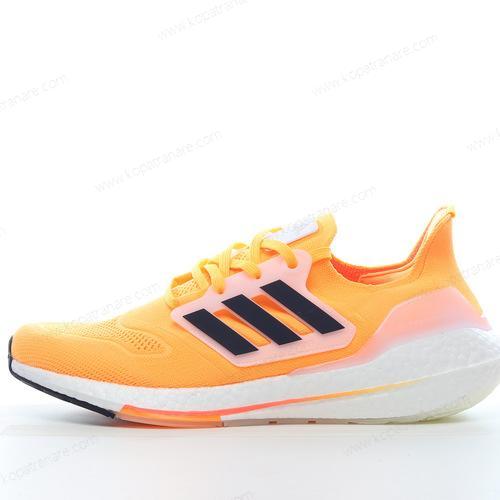 Billiga Adidas Ultra boost 22 ‘Orange Svart Vit’