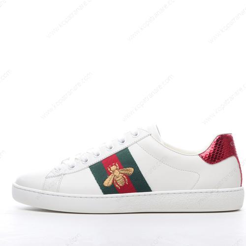 Billiga Gucci ACE Bee Sneakers ‘Vit Röd’