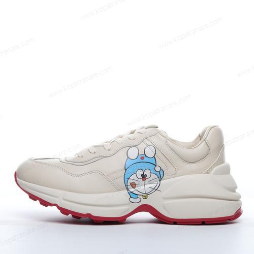 Billiga Gucci x Doraemon Rhyton Vintage Trainer ‘Vit Röd’