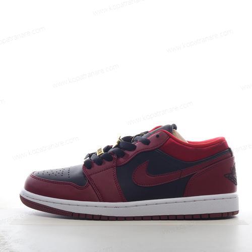 Billiga Nike Air Jordan 1 Low ‘Röd Svart Vit’ 553558-605