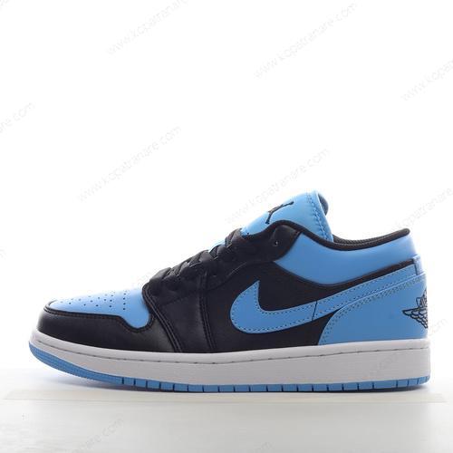 Billiga Nike Air Jordan 1 Low ‘Svart Blå Vit’ 553558-041