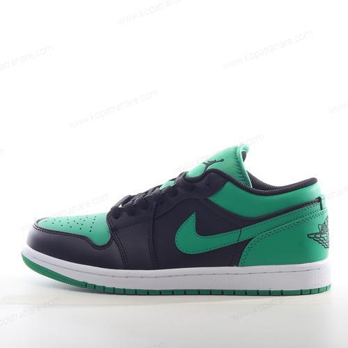 Billiga Nike Air Jordan 1 Low ‘Svart Grön Vit’ 553560-065