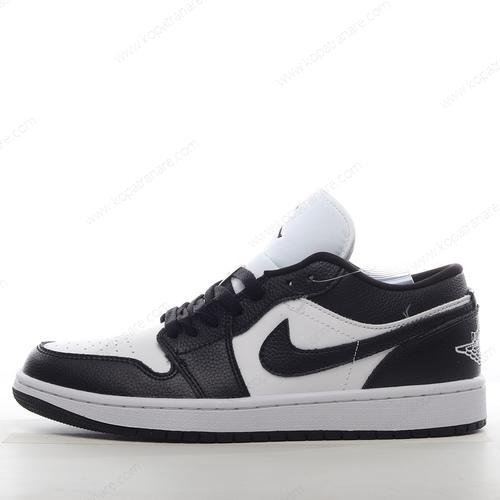 Billiga Nike Air Jordan 1 Low ‘Vit Svart’ DC0774-101