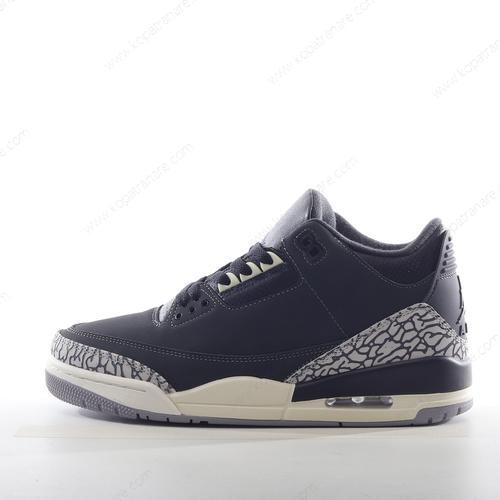 Billiga Nike Air Jordan 3 Retro ‘Svart Grå’ CK9246-001