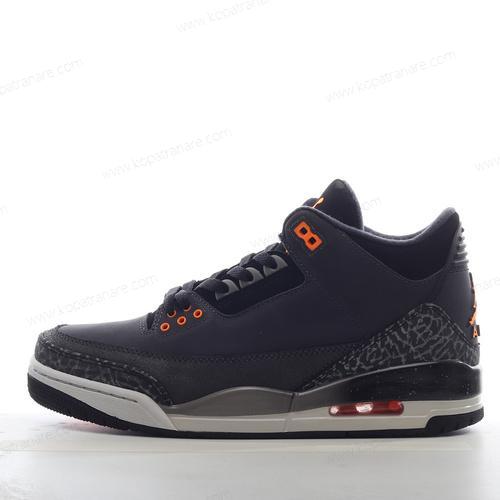 Billiga Nike Air Jordan 3 Retro ‘Svart Orange’ DM0967080