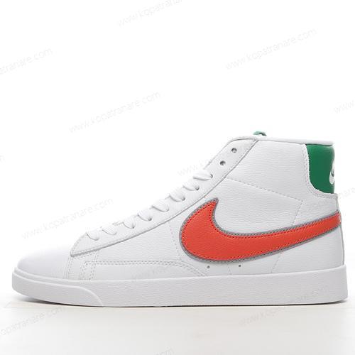Billiga Nike Blazer Mid ‘Vit Röd Grön’ CJ6101-100
