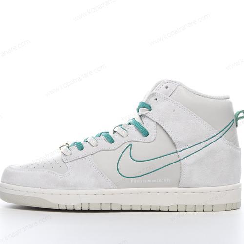 Billiga Nike Dunk High ‘Grön Vit’ DH0960-001