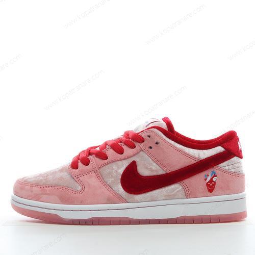 Billiga Nike SB Dunk Low ‘Rosa Röd Vit’ CT2552-800