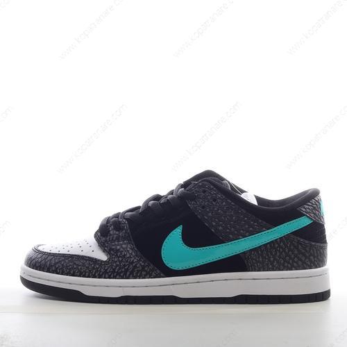 Billiga Nike SB Dunk Low ‘Svart Vit Blå’ BQ6817-009
