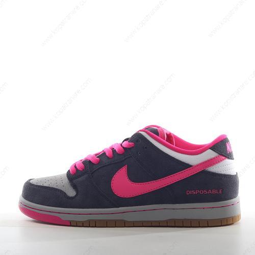 Billiga Nike SB Dunk Low ‘Vit Svart Rosa’ 504750-061