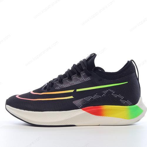 Billiga Nike Zoom Fly 4 ‘Svart Grön Orange’ DQ4993-010